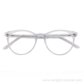 Luxury Brand Pink Sexy Top Light Yellow Acetate Glasses Frames